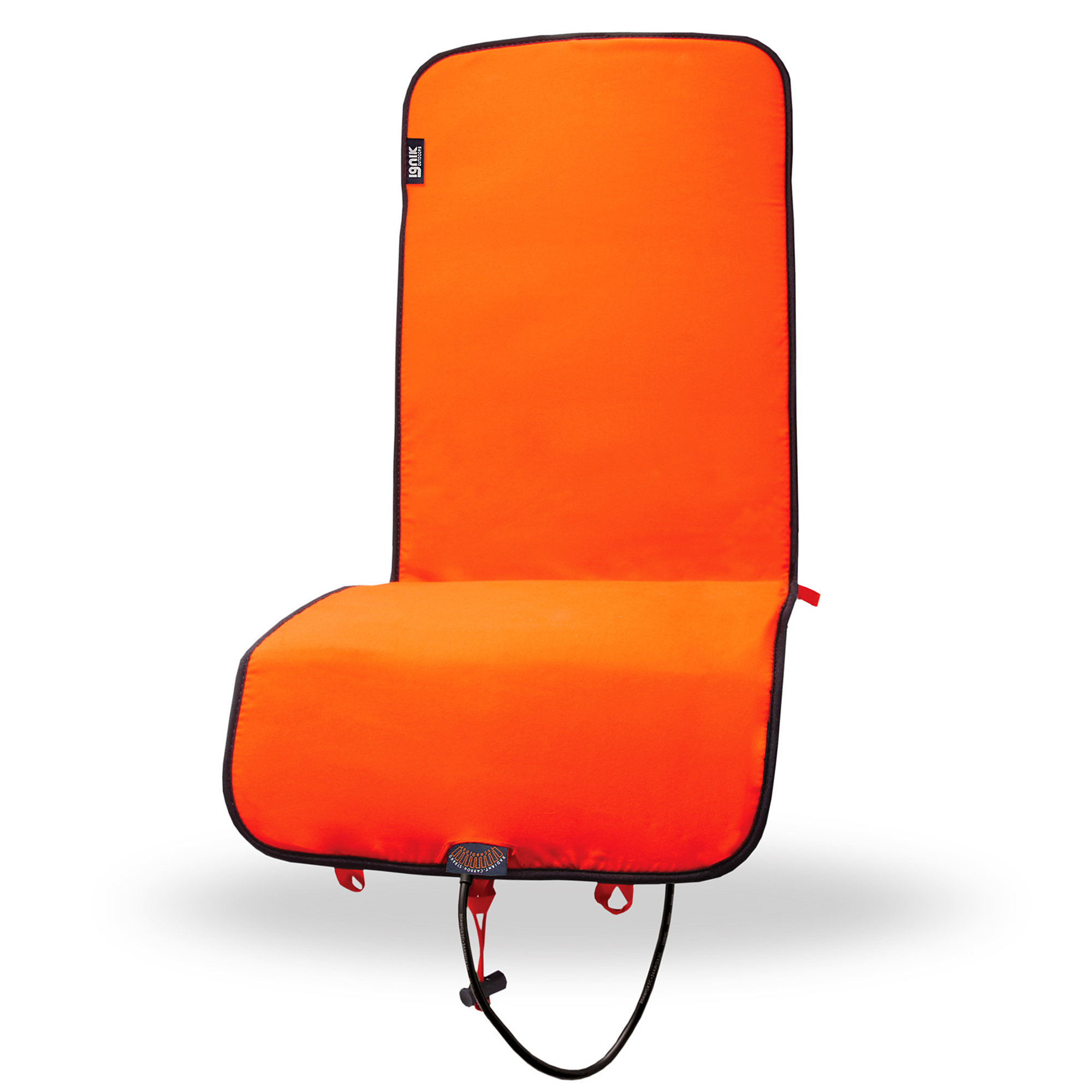 Ignik Outdoors, Backside XL 12v Heated Pad Cover Orange/Blue, Model# IGRCS-00221